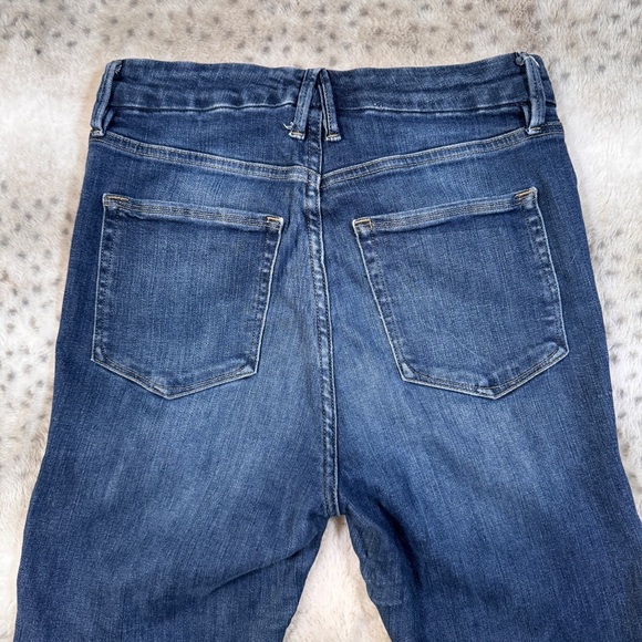Good American Good Waist Crop Women's Jeans - Size 6 / 28 - Picture 13 of 15